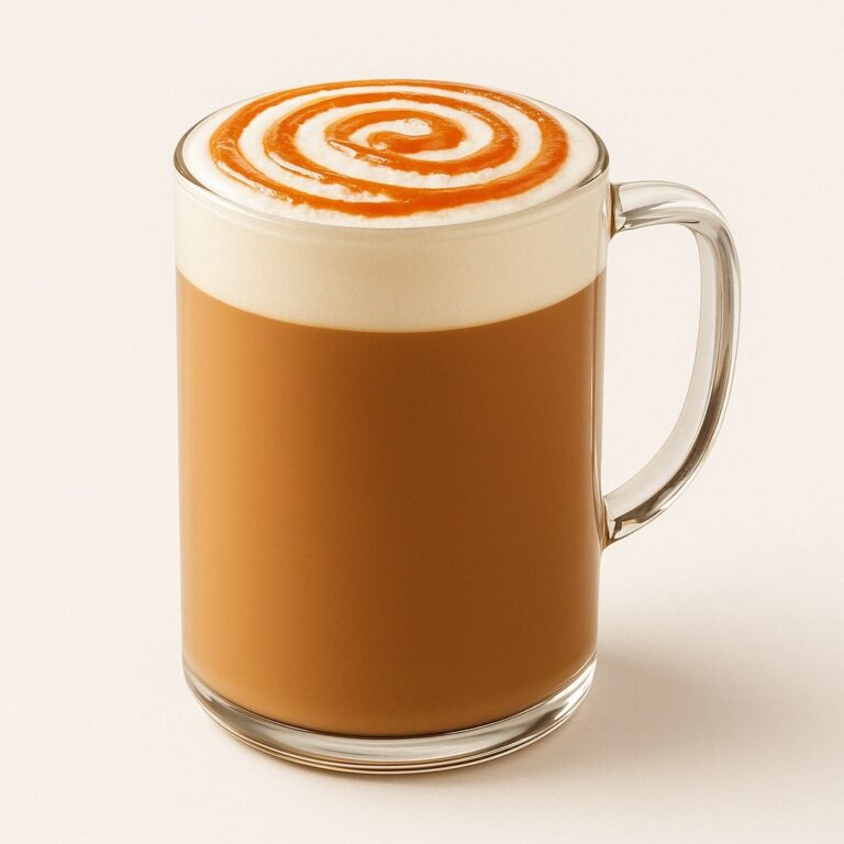 iced caramel latte