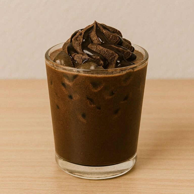 Iced Dark Mocha