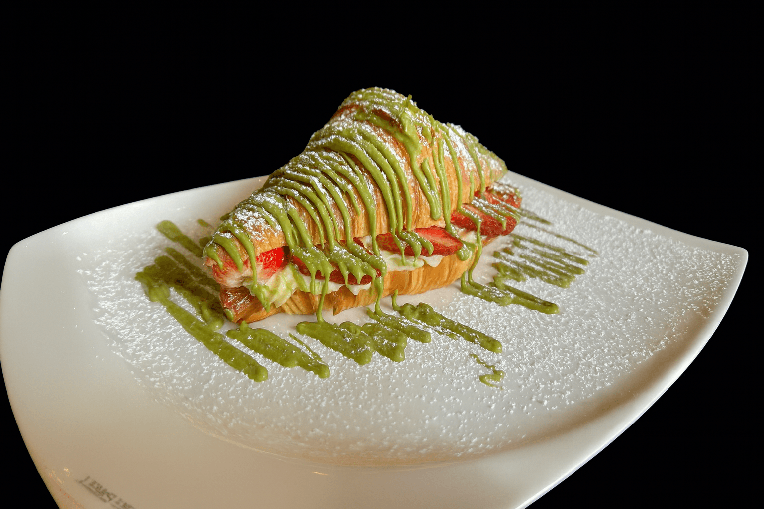 STRAWBERRY FILLED CROISSANT